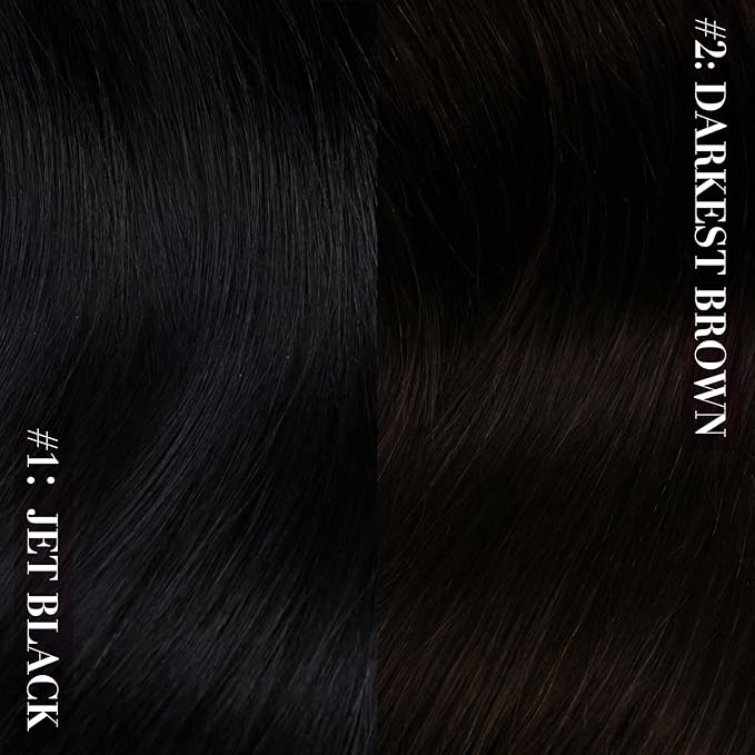 YoungSee 120G Invisible Wire Hair Extensions Jet Black Wire Human Hair Extensions Black Headband Hair Extension Easy to Wear 18Inch