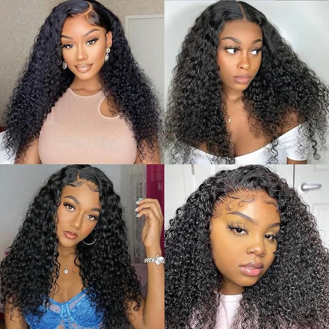 Seamless 3C 4A Kinky Curly Clip In Extension PU Weft Curly Clip in Extension Human Hair Clip Ins Full Head for Black Women Brazilian Remy Human Hair Natural Color 8Pcs with18clips 120g/Set (26 inch)
