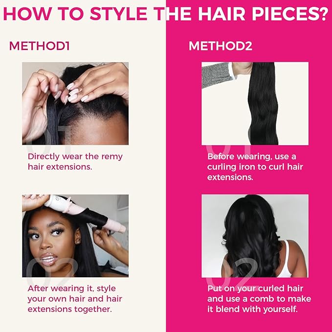 Lashey Clip in Hair Extensions Real Human Hair 7pcs 120g Kinky Curly Clip in Hair Extensions 16 Inch Remy Human Hair Natural Black