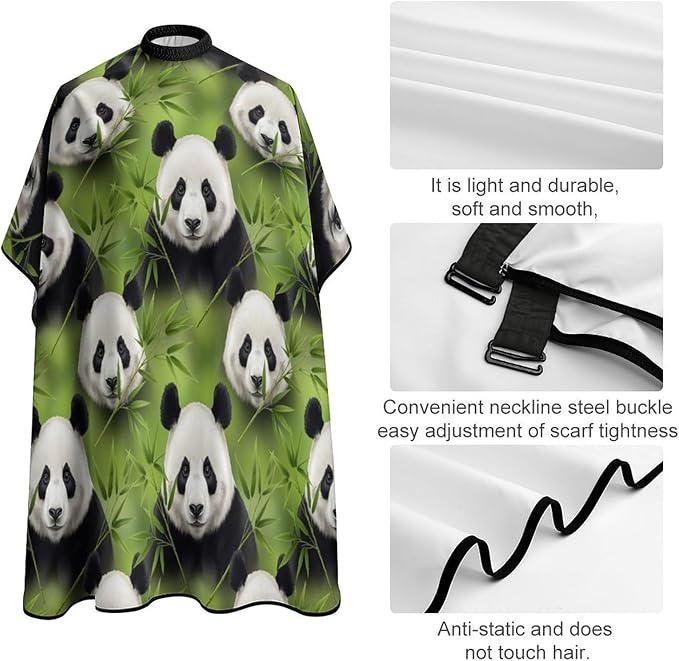 Barber Cape Waterproof Lining Anti Static Design for Salons/Home Use