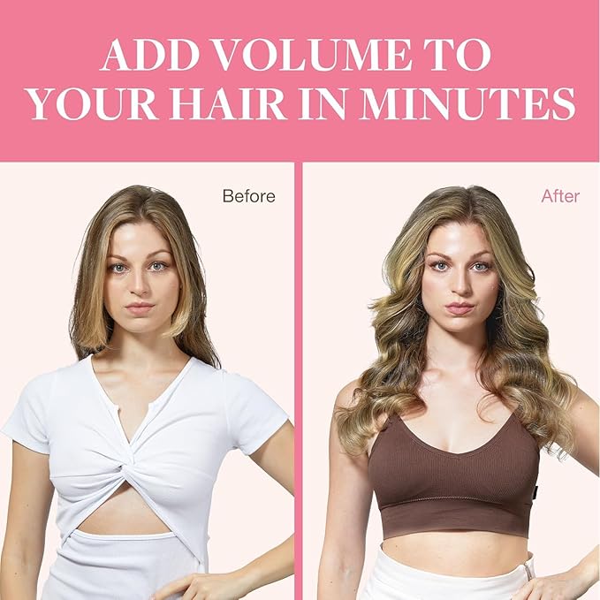 GOO GOO Clip in Hair Extensions Real Human Hair, Remy Human Hair Extensions Clip ins for Women, Natural Human Hair, 18inch 150g 9Pcs, 5A/90/16F Bahamian Balayage