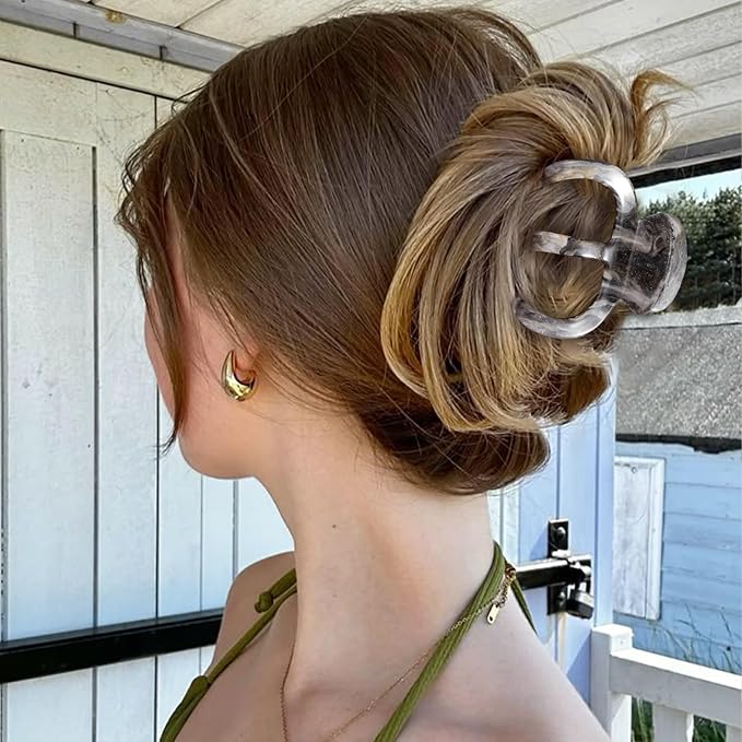 3Pcs Large Octopus Claw Clips for Women - Ideal Gift Cute & Stylish Hair Claws for Thick Hair, Everyday Hair Accessories