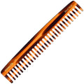 Giorgio G43 Large 7.25 Inch Hair Detangling Comb, Wide Teeth for Long Thick Curly Wavy Hair. Detangler Comb For Wet and Dry Hairs. Handmade of Quality Cellulose, Saw-Cut, Hand Polished, Tortoise Shell