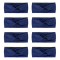 DRESHOW Headbands for Women Girls Vintage Headband Knotted Headwraps Criss Cross Hair Bands Accessories