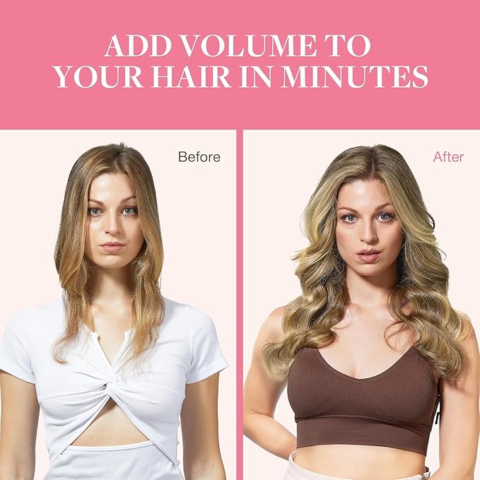 GOO GOO Clip in Hair Extensions Real Human Hair, Remy Human Hair Extensions Clip ins for Women, Natural Human Hair, 22inch 110g 7Pcs, 5A/90/16F Bahamian Balayage