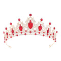 Princess Tiara and Crown for Women Wedding Tiaras for Bridal girls Tiaras and Crystal Crowns Rhinestone Headband Metal Hair Accessories for Costume Birthday Party Prom Gifts