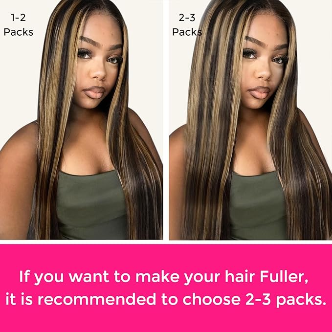 Lashey Seamless Hair Extensions Clip ins Staright 110g Natural Black Mixed Chestnut Brown 20 Inch 7pcs PU Weft Clip in Hair Extensions Real Human Hair with Invisi Edge for Black Women