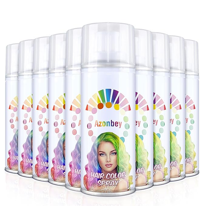 Halloween Hair Spray,Temporary Hair Color Spray for Women Kids Men,Washable Hairspray,Colored Hair Spray,Color Hairspray for Halloween,Party,Cosplay,Christmas Day (01#Pink)