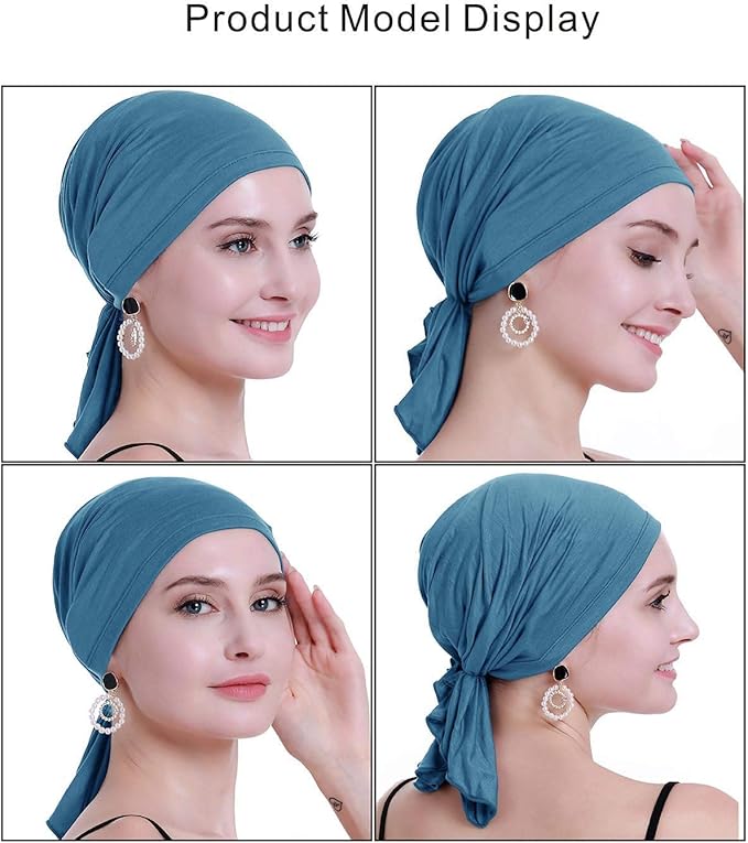 osvyo Chemo Headscarf for Women Hair Loss - Cancer Slip On Headwear Turbans Sealed Packaging