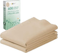 California Design Den Luxuriously Soft Premium 600 Thread Count, 100% Cotton Set of 2 Cases, Crisp Standard Pillow Covers, Fits Standard & Queen Pillows (Golden Tan)