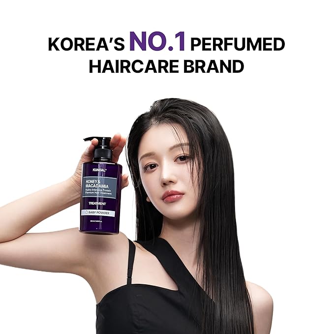 KUNDAL Korean Shampoo and Conditioner Set [Pink Grapefruit] Salon-quality, Long Lasting Scent, Moisturizing, Sulfate-Free, Argan & Macadamia Oil, Korean Hair care, 16.9 fl oz each, Stocking Stuffers