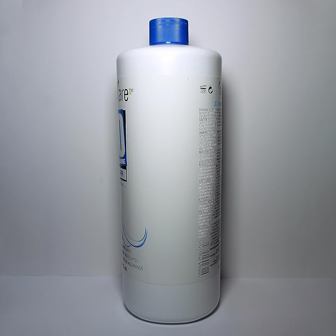 Salon Care 20 Volume Clear Developer, Superior Gray Coverage, Stabilized Formula for Consistent, Predictable Results, 32 Ounce
