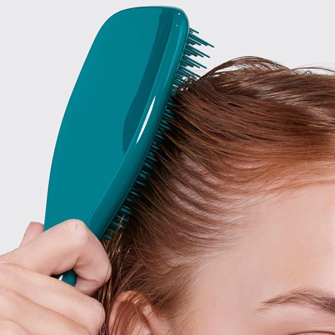 Tangle Teezer Ultimate Detangler Brush for Wet & Dry Hair, Eliminates Knots & Reduces Breakage for All Hair Types, Amazon Exclusive Emerald Green