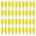 No Crease Hair Clips Makeup Pin Curl Clip Bulk 40Pcs Multicolor No Bend Dent Bang Creaseless Hair Clips for Makeup Application Bangs Hairpin Setting Pins Clip for Women Styling (Yellow)