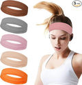 Workout Headbands Non Slip Headband Sport Headbands Sweatbands Elastic Sport Hair Bands for Sports Travel Indoor Fitness Gym