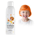 Orange Temporary Hair Color Spray for Kids, Silver Instant Colored Hair Dye Alternative for Boys Girls Teens Men Women, Quick Styling for Party Christmas Halloween, Disposable Washable, 150ml