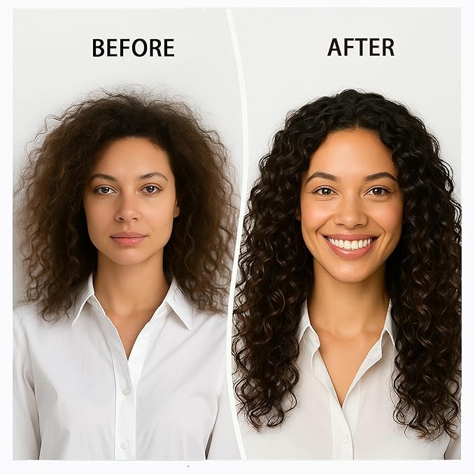 Curl Defining Brush, Vented Curly Hair Brush for Effortlessly Detangling Shaping and Styling, Candy Brush for Wet or Dry Hair Types for Women and Girl, Defining with Side Gear, Reduces Frizz (Black)