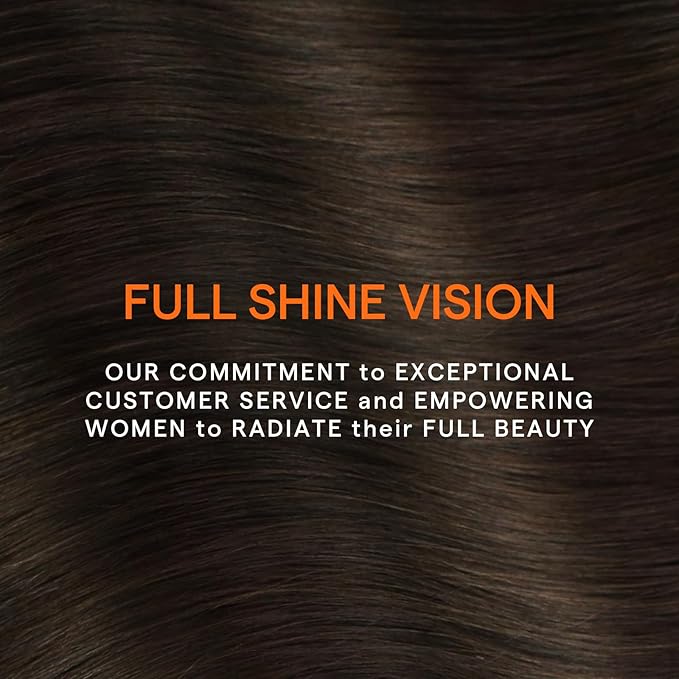 Full Shine Clip on Hair Extensions for Women 12 Inch Short Dark Brown Clip in Hair Extensions for Short Hair 7 Pieces 95 G