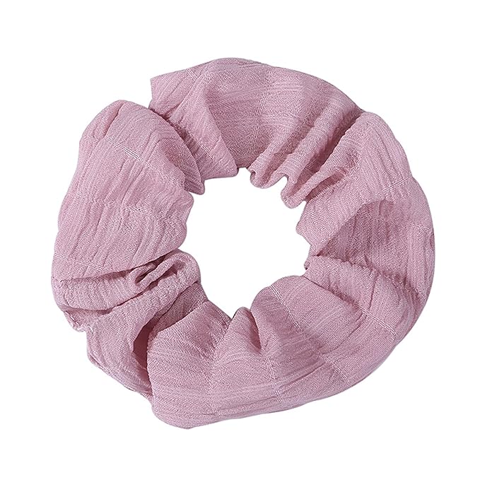 Chiffon Bandana Scrunchies for Women - 6PCS Hair Ties and Accessories