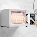 SIXRARI 25L Hot Towel Warmer Cabinet, Wall-Mounted Towel Warmers, Rapid Heating(20/40/60 min), LED Display, Smart Timed Towel Heater for Bathroom, Fits Up to 2 Large Towels, Blankets or Robes(White)