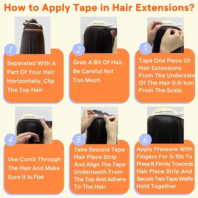 Full Shine Tape in Extensions 16 Inch Color 2 Fading to 18 Ash Blonde Highlight 60 Blonde Seamless Straight Hair Extensions Real Human Hair Tape in 20PCS Natural Invisible Remy Hair 50g for Party