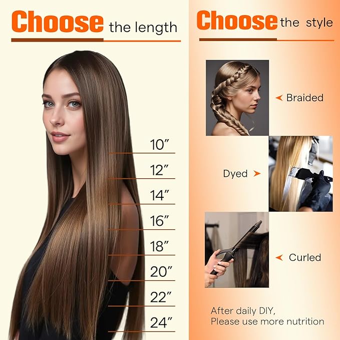 Full Shine Holed Tape Extensions Human Hair Dark Brown 20PCS 50G Tape in Hair Extensions Human Hair 24Inch Invisible PU No Glue No Clips for Party Brown Tape ins Soft Remy Glueless Straight
