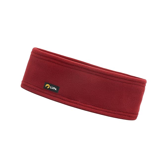 Lupa Handmade Unisex Triple-Layer Micro Fleece Headband - Ear Warmer for Women & Men - Ears Cover (Redwood Sequoia)