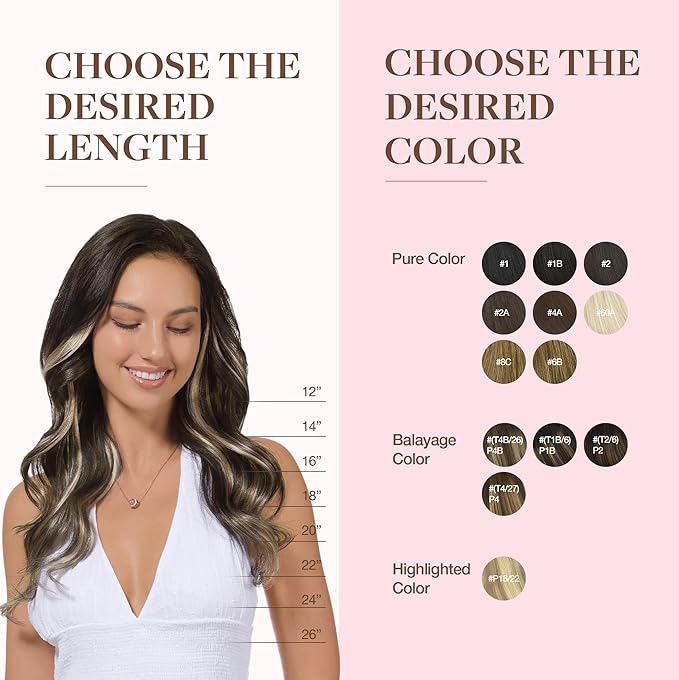 GOO GOO Clip in Hair Extensions Real Human Hair, Remy Human Hair Extensions Clip ins for Women, Natural Human Hair, 18inch 150g 9Pcs, 4/18 Balayage Chocolate Brown Highlighted Dirty Blonde