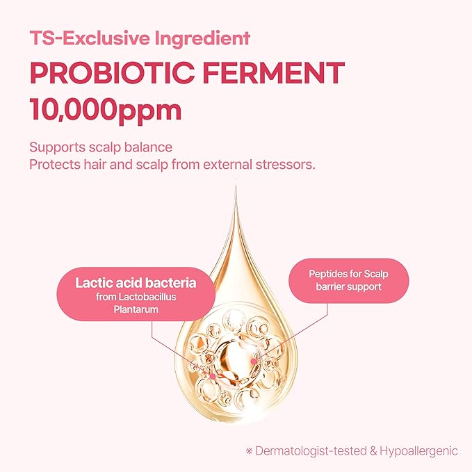 TS GD Shampoo for Teens | Korean Anti-Dandruff for Oily & Itchy Scalp | Fruity Allergy-Free Scent | Sulfate-Free Gentle Hair Care (14.1 Oz) (GD Shampoo for girl)