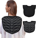 Professional Hair Cutting Cape with Geometric Grid Pattern, Longer Silicone Waterproof Cutting Mat,Neck Guide