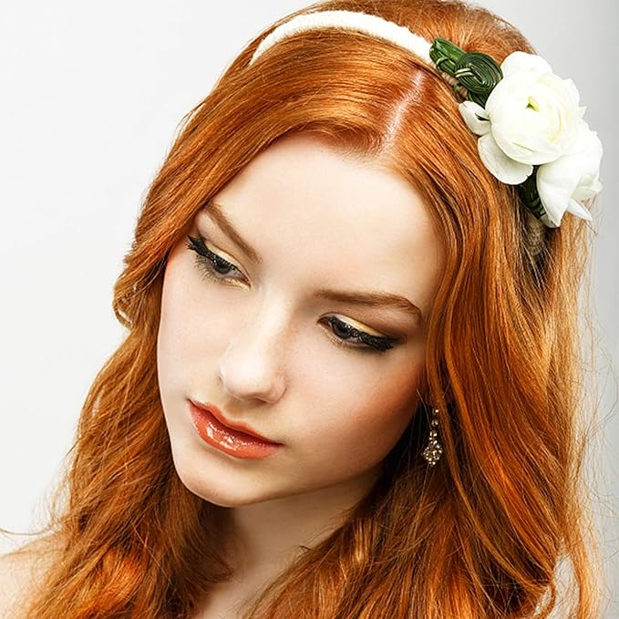 Orange Hair Spray, 4.23 Ounces Temporary Hair Color Wax, Natural Washable Hair Wax Color Spray, Kids Women Temporary Hair Dye Wax Pomades Clays for Christmas Parties, Role Playing, Halloween (Orange)