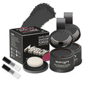 2 Pack Root Touch Up Shadow Powder, Gray Hair Cover Up, Women Color Root Coverage Powder for Thinning Grey Hairline, Men Instantly Concealer Hair Loss Beard Line Eyebrow, Black