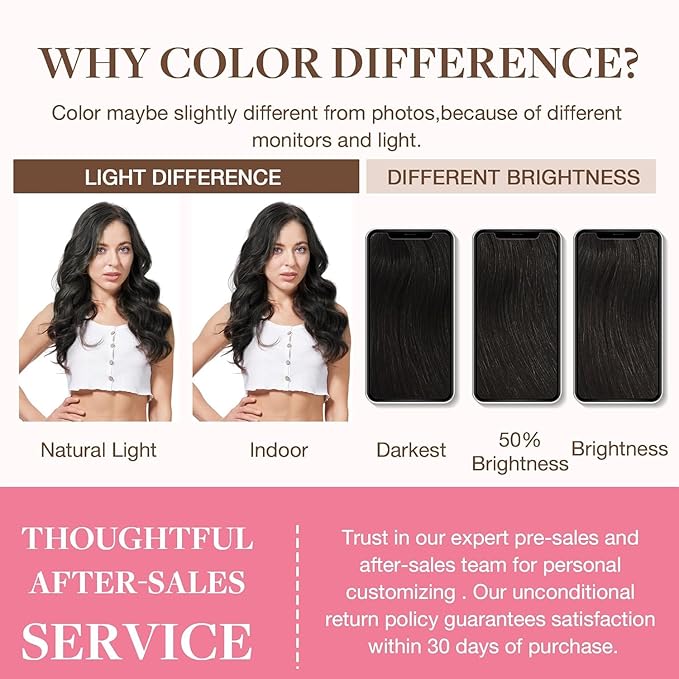 GOO GOO Clip in Hair Extensions Real Human Hair, Remy Human Hair Extensions Clip ins for Women, Natural Human Hair, 24inch 140g 7Pcs, #1B Natural Black