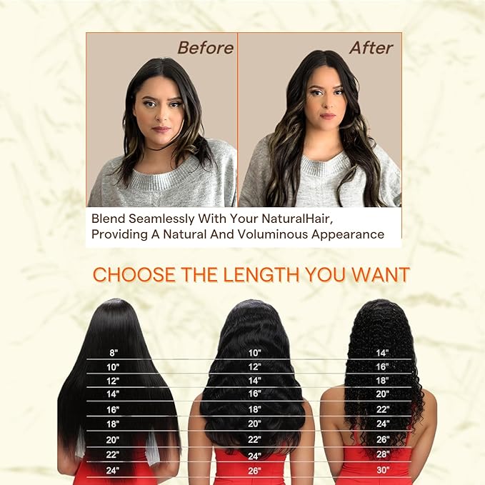 Full Shine Tape in Hair Extensions 18 Inch Color 1B Off Black Ombre 6 Brown Highlight 1B Black Natural Seamless Tape Ins Human Hair Extensions 20 PCS 50 Grams Add Volume