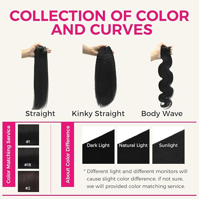 Lashey Hair Extensions Real Human Hair, 20 Inch Jet Black #1 Color 120g 7pcs, Straight Clip in Hair Extensions Real Human Hair Remy Long Hair Extensions Clip in Thick Hair for Black Women