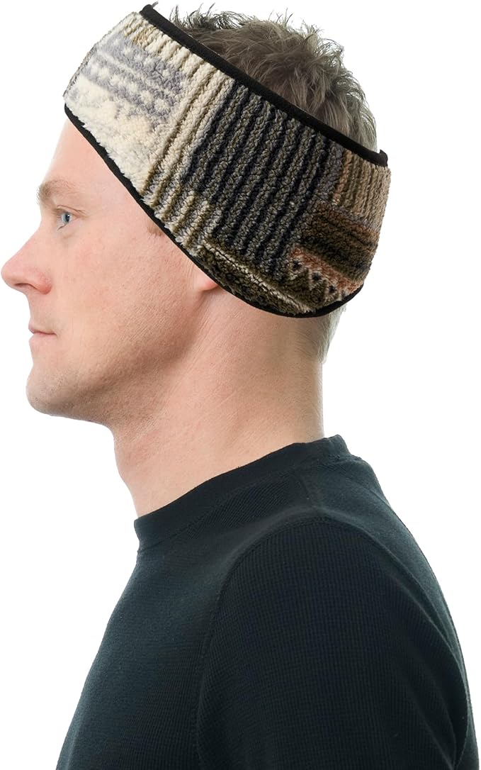 Ear Warmer Headband for Winter Cold Weather Running Ski Outdoor 2 Pack