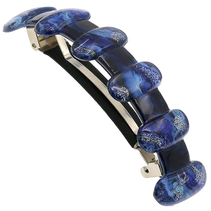 Camila Paris CP3302 French Hair Barrette Clip for Girls for Thick Curly Wavy Long Hair, Strong Hold Grip Hair Clips for Women, Automatic, No Slip Durable Styling Girls Hair Accessories, Made in France