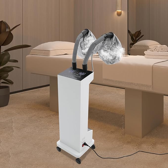 650W Hair Steamer Machine, Professional Hair Color Processor w/ 5 Specialized Modes, Adjustable Multifunctional Treatment-Heated Micro Mist Steamer for Home Salon Spa