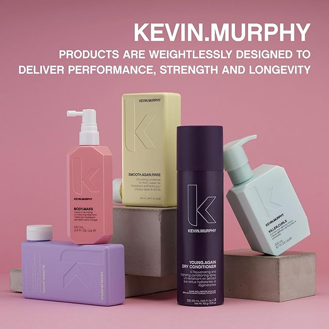 KEVIN.MURPHY SESSION.SPRAY - Strong Hold Finishing Hair Spray - For All Hair Types - Long Lasting Hold - Humidity Resistant Hair Care - 100 mL / 3.4 fl oz (Pack of 2)