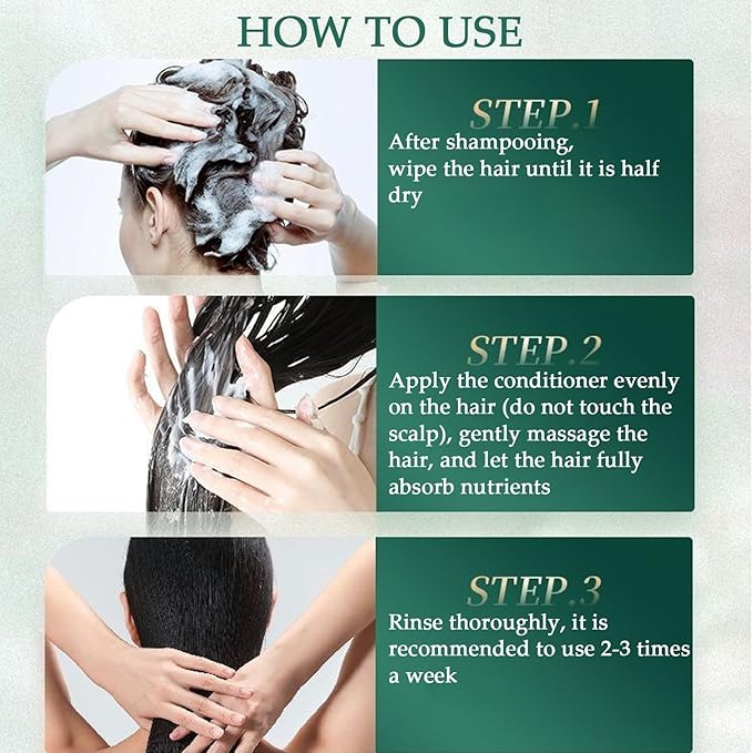 Polypeptide Keratin Hair Mask for Damaged Hair - Keratin Hair Treatment, Deep Conditioning Hair Mask for Dry Damaged Hair and Growth, Hydrating & Repairing, Mascarilla Para El Cabello (1 PC)
