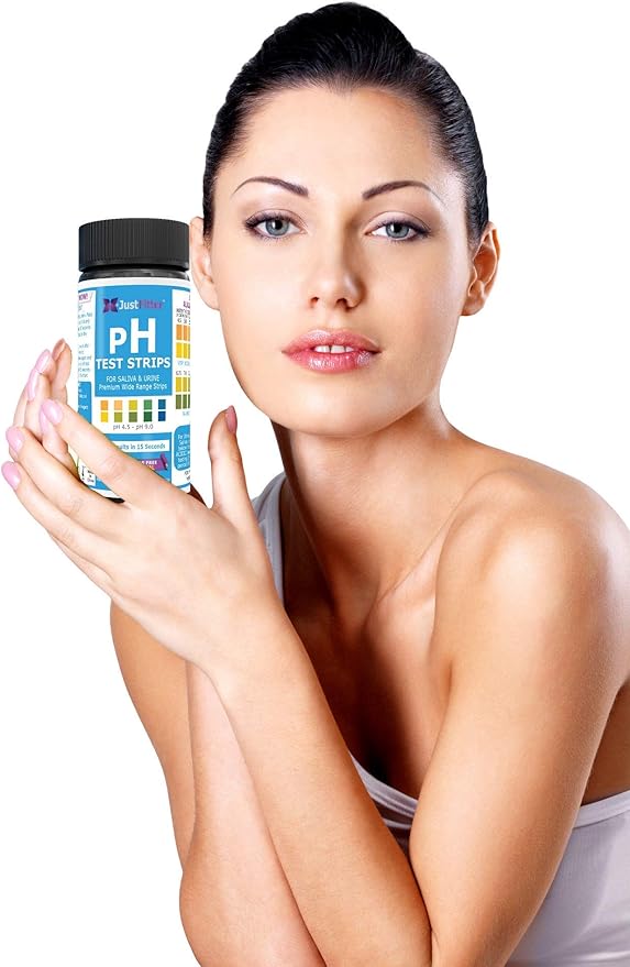 Just Fitter pH Test Strips for Testing Alkaline and Acid Levels in The Body. Track & Monitor Your pH Level Using Saliva and Urine. Get Highly Accurate Results in Seconds.