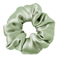 LILYSILK Silk Hair Scrunchies/Ties for Frizz & Breakage Prevention, 100% Mulberry, No Damage, Elastic ponytail Holders, 1Pc, Pale Turquoise