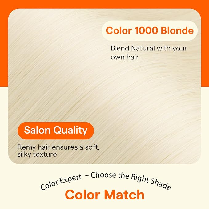 Full Shine Seamless Clip in Hair extensions, 20Inch Blonde Real Human Hair Clip in Extensions,Long Straight Remy Hair for Womem, Invisible Natural Fill Ins, 4Pcs 20Inch 95 grams