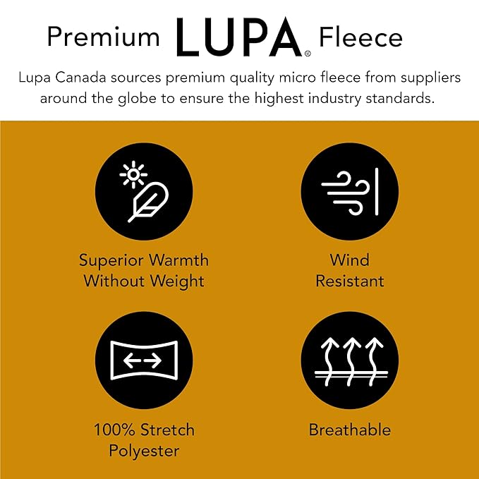 Lupa Handmade Unisex Triple-Layer Micro Fleece Headband - Ear Warmer for Women & Men - Ears Cover (Redwood Sequoia)