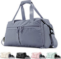 Weekender Duffel Bag with Shoe Compartment And Wet Pocket-Luggage Everyday Overnight Bag for Men and Women Travel-Carry On Gym Bag