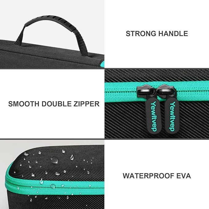 Case for Revlon One Step Volumizer Plus Hair Dryer and Styler, Hard Travel Case for Revlon One Step Volumizer Plus 2.0 Hair Dryer Brush HAIR Le Volume 2-in-1 Titanium Blow Dryer Brush Storage Bag