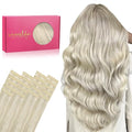 WENNALIFE Tape in Hair Extensions Human Hair,
