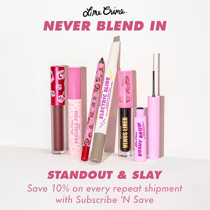 Lime Crime Full Coverage Unicorn Hair Dye, Neon Peach - Damage-Free Semi-Permanent Hair Color Conditions & Moisturizes - Temporary Hair Tint Kit Has A Sugary Citrus Vanilla Scent - Vegan