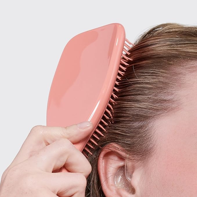 Tangle Teezer Fine & Fragile Ultimate Detangler Brush, Dry & Wet Hair Brush to Detangle & Reduce Breakage, Amazon Exclusive Sweet Cinnamon