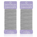 2MM Light Gray Hair Ties, No Slip Damage-free Hair Elastics Ponytail Holders for Women Girls Men, Rubber Bands Ties for Thin Fine Medium Thick Long Curly 80 Pieces